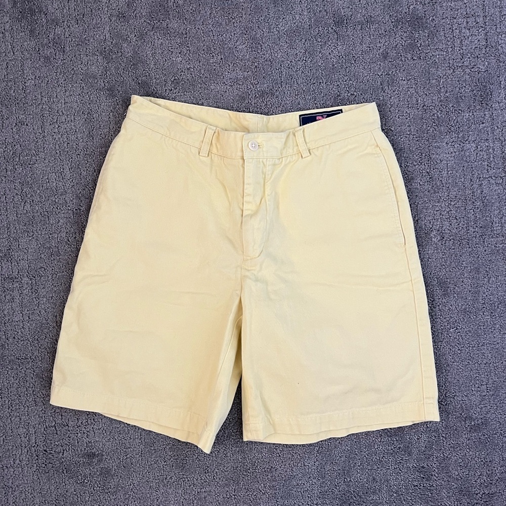 Vineyard Vines Light Yellow Men's Shorts